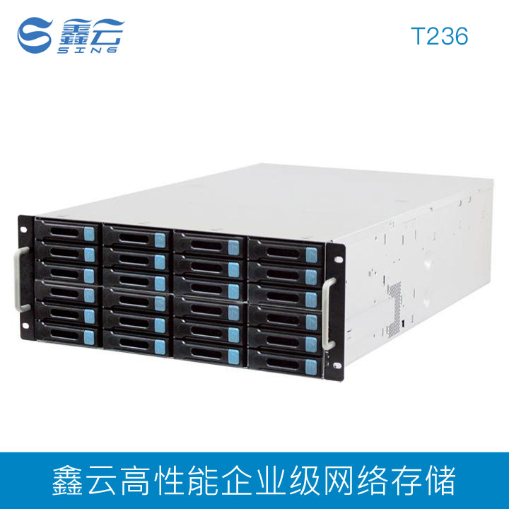 36 disc-bit disk array stores IPSANNAS enterprise-grade high performance film Internet storage