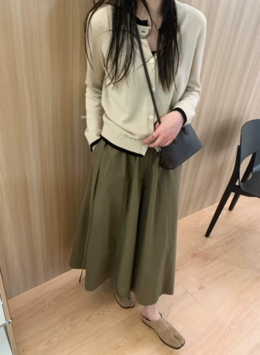 elielim Комплект, тонкий дизайнерский свитер, трикотажный кардиган, тренд сезона