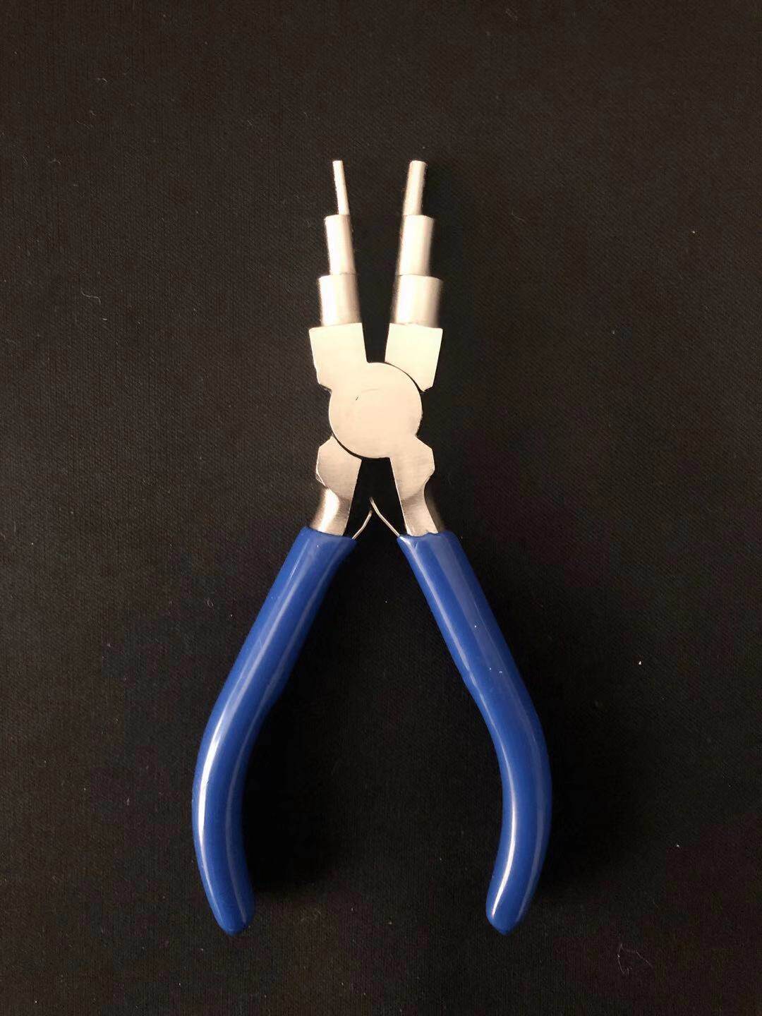 Solid hardware 6 inch multifunctional nickel-iron alloy six-stage clamp jewelry DIY made winding earrings hairpin lady loop