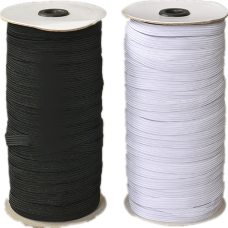 Elastic band elastic band walking horse with accessories oak rope round tightness 3mm 6mm 8mm 10mm