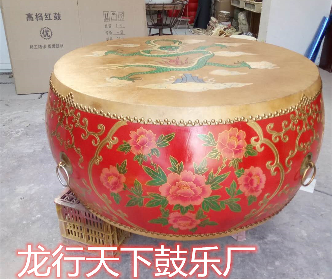 1 5 m painted dragon drum war drum performance drum performance drum beat with super-dazzling war drum pattern color can be customized