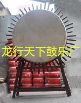 Manufacturers customized 15 meters original hairy sun god drum log cowhide performance drum sun drum various sizes