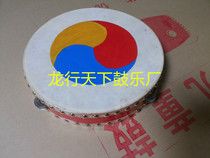 Factory direct sales of Korean flat drum dance props drum Korean tambourine flower tambourine