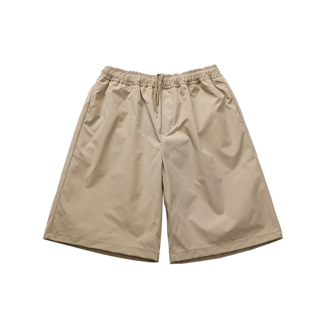 Jungle Tiger American Trendy Khaki Shorts Men's Summer Casual Size Loose Drawstring Men's Quarter Pants