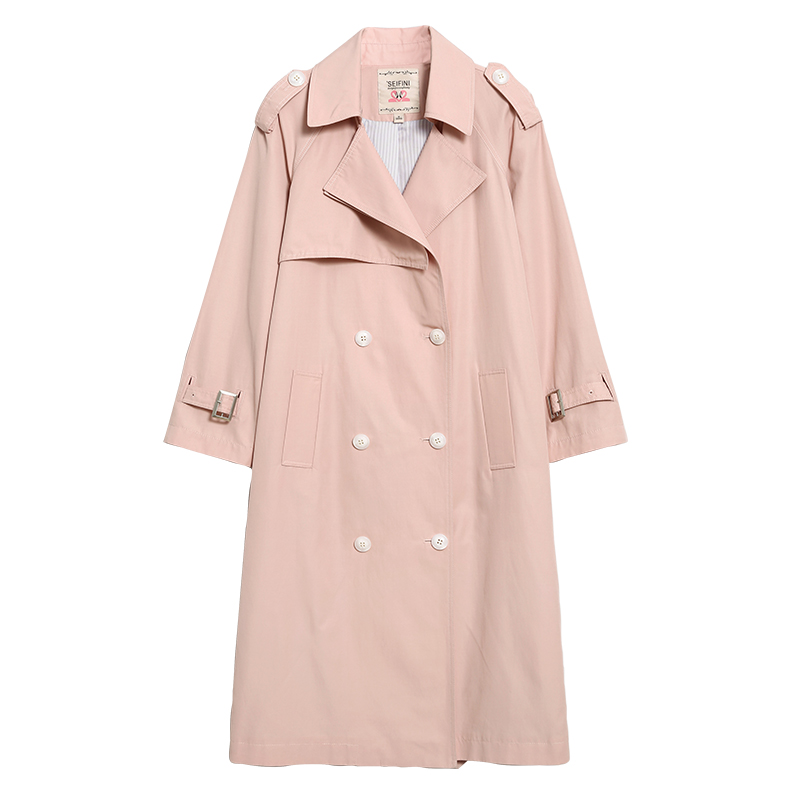 Trench pour femme  SEIFINI    en Coton en Coton - Ref 3226484 Image 5