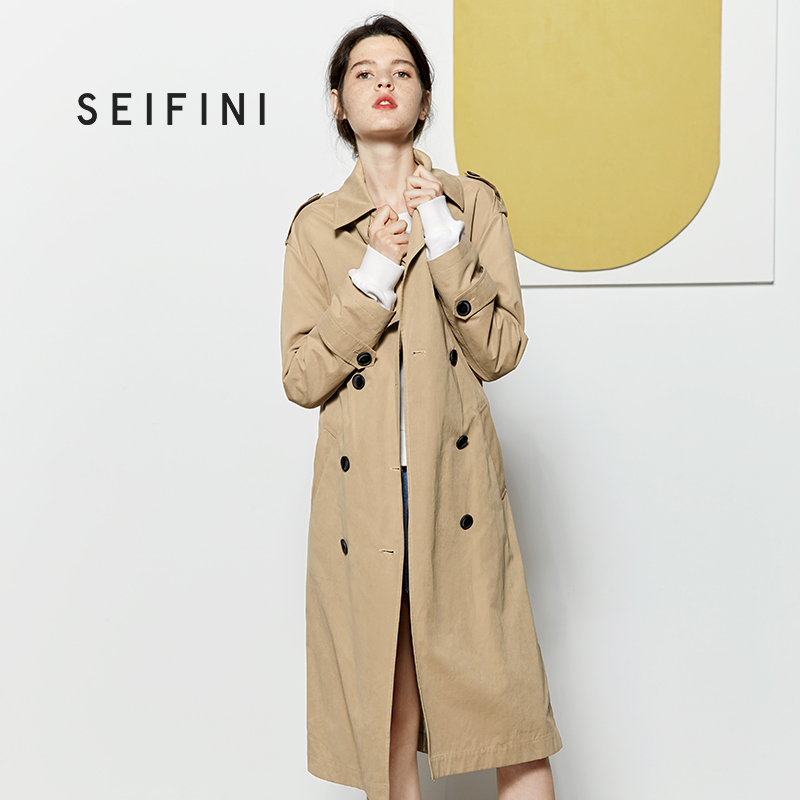 Trench pour femme  SEIFINI    en Polyester - Ref 3226908 Image 3