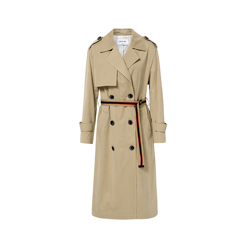 Trench pour femme  SEIFINI    en Polyester - Ref 3226908 Image 5