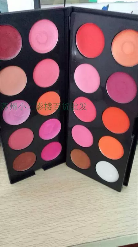 Sản phẩm mới ưu đãi đặc biệt Bay color studio chuyên nghiệp trang điểm 20 màu đôi son môi kết hợp sản phẩm mới giá cả phải chăng