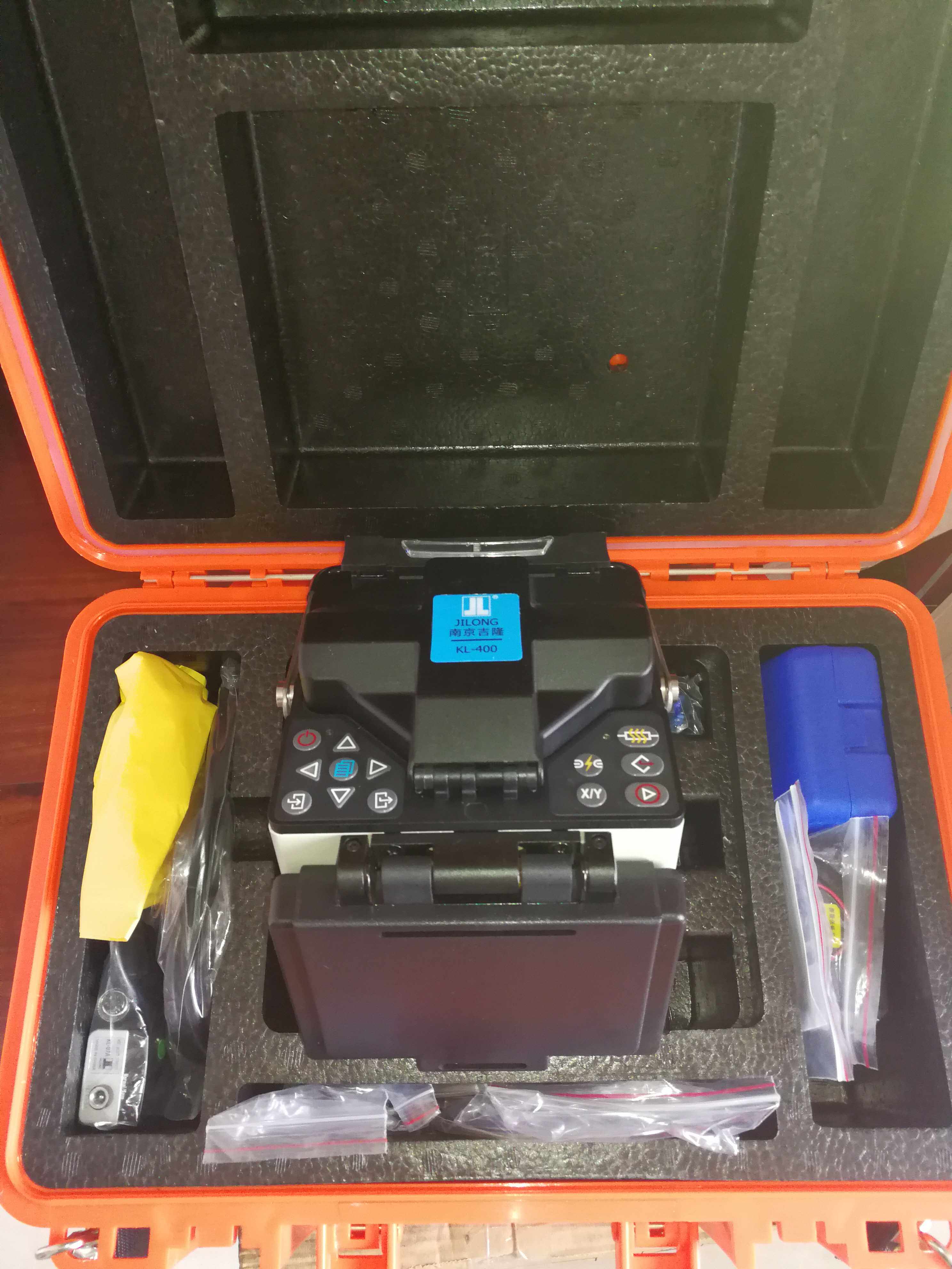 Domestic Nanjing Jillong KL400 ribbon fusion machine original fitting 12 core ribbon fusion fiber machine welding machine