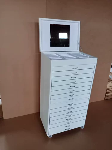 Зеркало, стенд, солнцезащитные очки, ящик для хранения, 3D