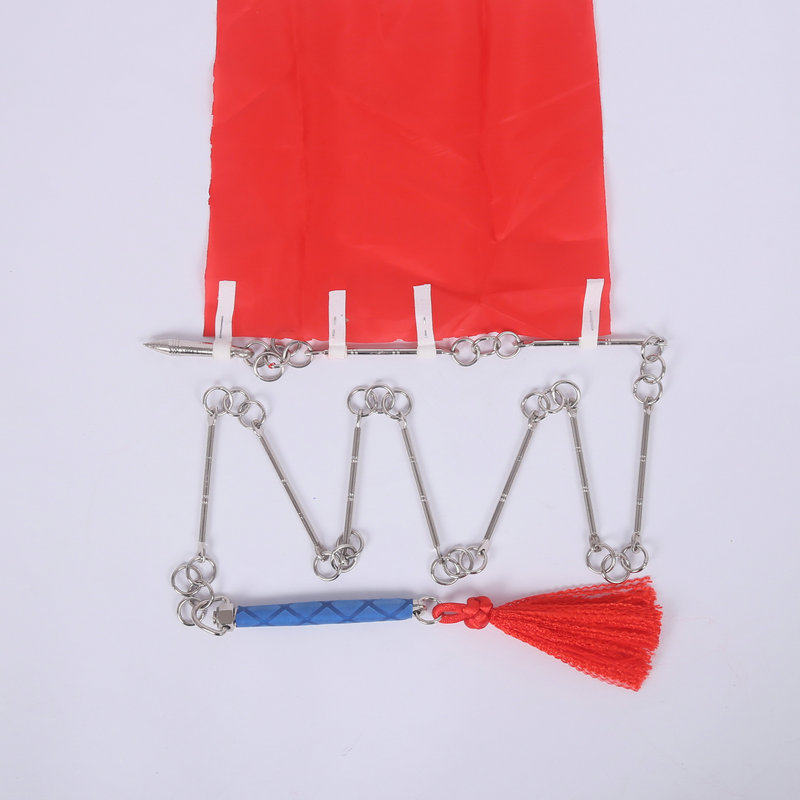 Nine-section whip steel whip electroplating steel wire practice children's competition beginner 4 two pairs of whip performance actual combat stainless steel fitness