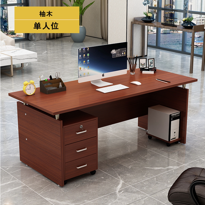 Desk Single Supervisor Table Manager Table Manager Table Economy Type Four Position Owner Staff Desktop Computer Desk Combination Improvised