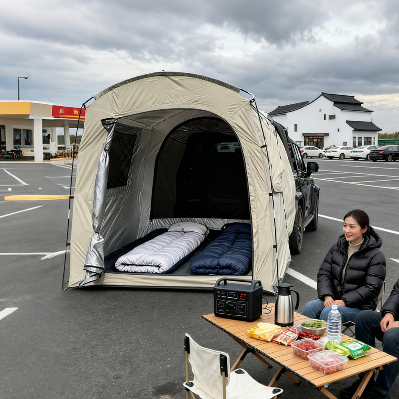 Rest Area Rear Tent, Car Rear Sleeping Tent, Sedan Tent for Returning Home during the New Year, Veteran Driver Tent Rest Area Rear Tent, Car Rear Sleeping Tent, Sedan Tent for Returning Home during the New Year, Veteran Driver Tent