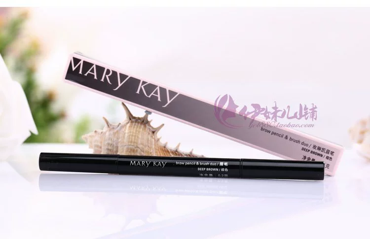 Chì kẻ mày Mary Kay màu nâu xám tự động không cắt đơn sắc màu đơn sắc chì kẻ mày trang điểm độc quyền khuyến mãi trong 21 năm - Bút chì lông mày / Bột / Stick