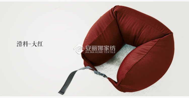 hạt bông gối cổ chữ U cho con bú gối cổ tử cung gối máy bay vai bông du lịch gối ngủ gối Ichiban - Gối gối bầu