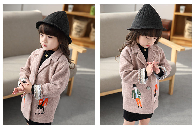 Manteau pour fille en laine - Ref 2162253 Image 18