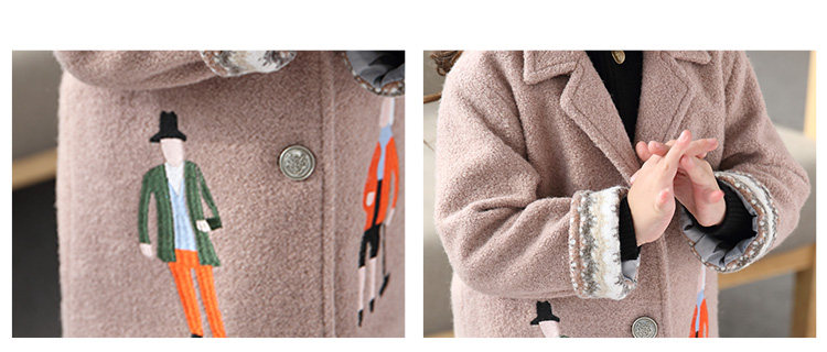 Manteau pour fille en laine - Ref 2162253 Image 20