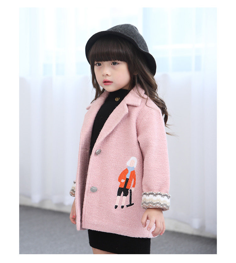 Manteau pour fille en laine - Ref 2162253 Image 22