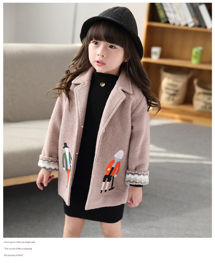 Manteau pour fille en laine - Ref 2162253 Image 16