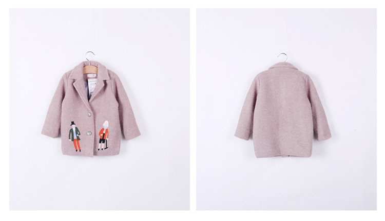 Manteau pour fille en laine - Ref 2162253 Image 29