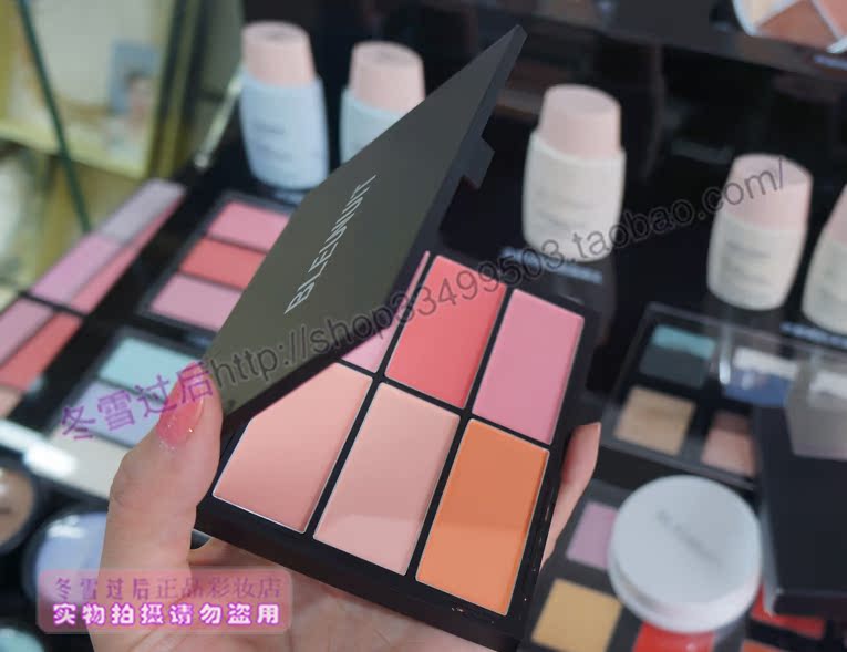 Phấn má hồng BLEUNUIT / Blush 6 màu chính hãng Phấn má trang điểm màu nude tự nhiên nhiều màu làm sáng tông màu da ma hong 3ce