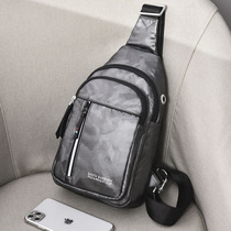 Saint Paul mens chest bag crossbody canvas tide brand small summer camouflage sports Oxford cloth shoulder mens chest bag