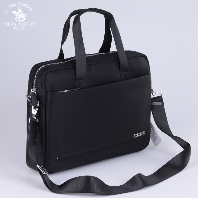 St. Paul Briefcase Men's Business Print logo Custom Computer Bag File S Men's Canvas Men's Bag Handheld