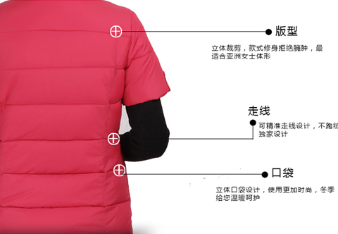 Áo vest nữ cotton ngắn mùa đông phiên bản Hàn Quốc của thủy triều 2018 mới áo vest cotton trung niên nữ mặc dày hơn mùa thu mẹ áo gió nữ đẹp