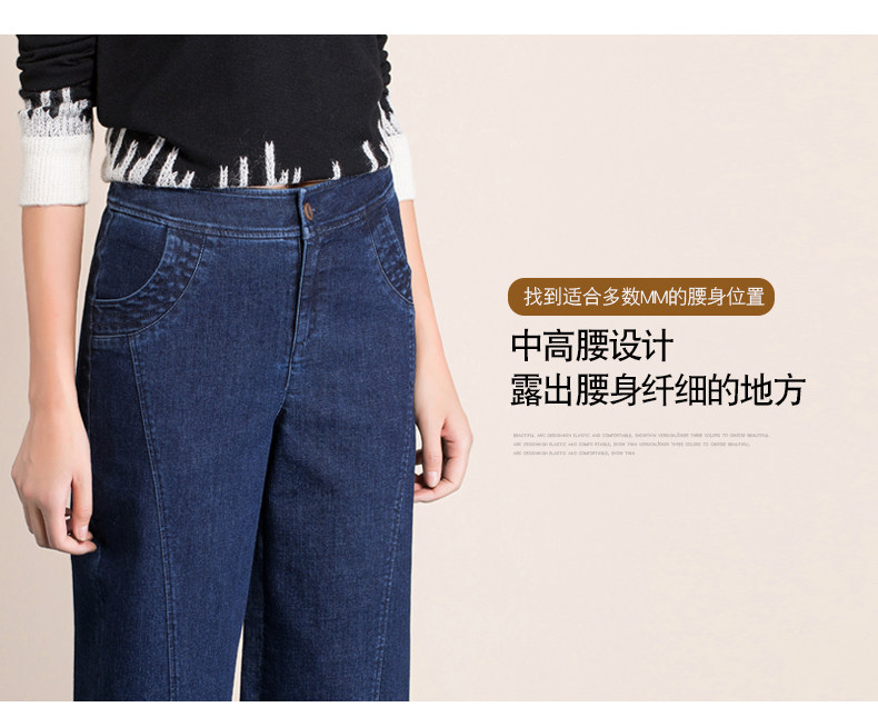 灯笼裤女秋装新款高腰显瘦萝卜裤大码阔腿裤长裤休闲裤女士牛仔裤 灯笼裤女秋装新款高腰显瘦萝卜裤大码阔腿裤长裤休闲裤女士牛仔裤