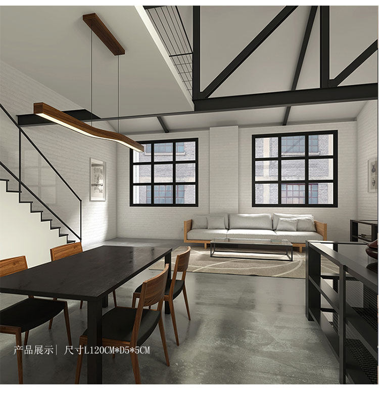 Ресторан люстра 日式风设计师样板房奶茶店吧台灯 Other