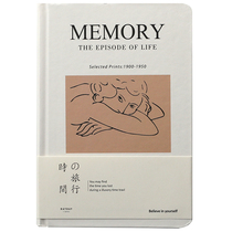 Misu hand book exquisite art retro time travel hand book Japanese diary girl heart notebook