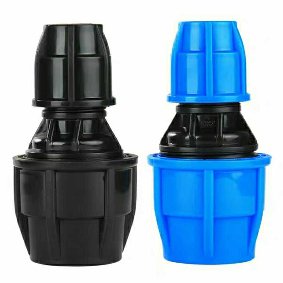 Water pipe fast plastic variable diameter quick-connect live joint pe accessories free of hot melt 2 inches to 1 inch to 6 points to 4 taps