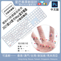 Suitable for Apple iMac all-in-one Bluetooth magic keyboard wireless magic touch PS shortcut keyboard film