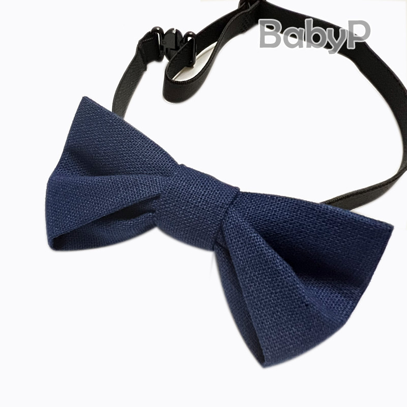 BabyP Customized Deep Blue Cotton Retrospective Style Child Together Boy Baby Baby Student Boots