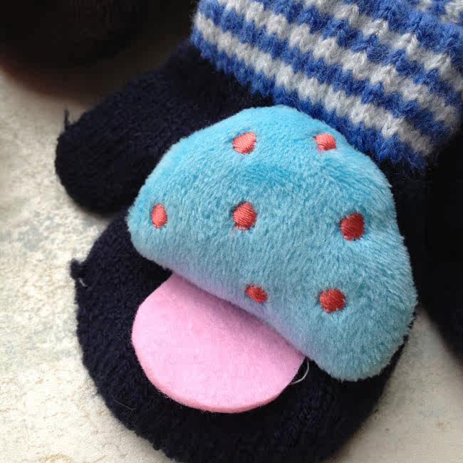 Gants pour enfants en de laine - Ref 2146320 Image 4