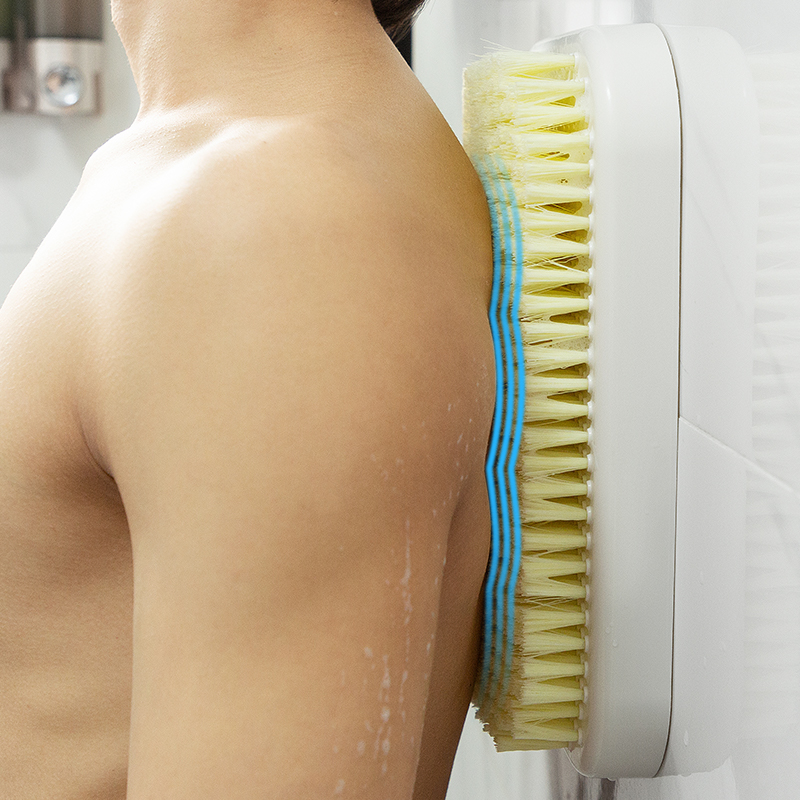 Lebe rub back artifact does not ask people to stick to the wall to rub the bath artifact back rub back brush back bath back rub back rub lazy man strong