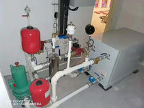 Beijing ground source heat pump installation and construction deposit suitable for 300 square meters building central air conditioning fan coil floor heating installation