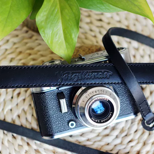 Камера, бретели, из натуральной кожи