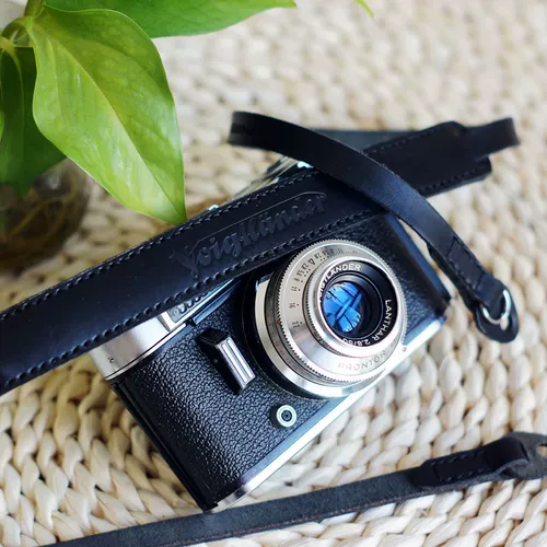 Камера, бретели, из натуральной кожи