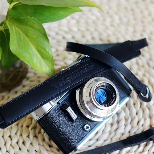 Камера, бретели, из натуральной кожи