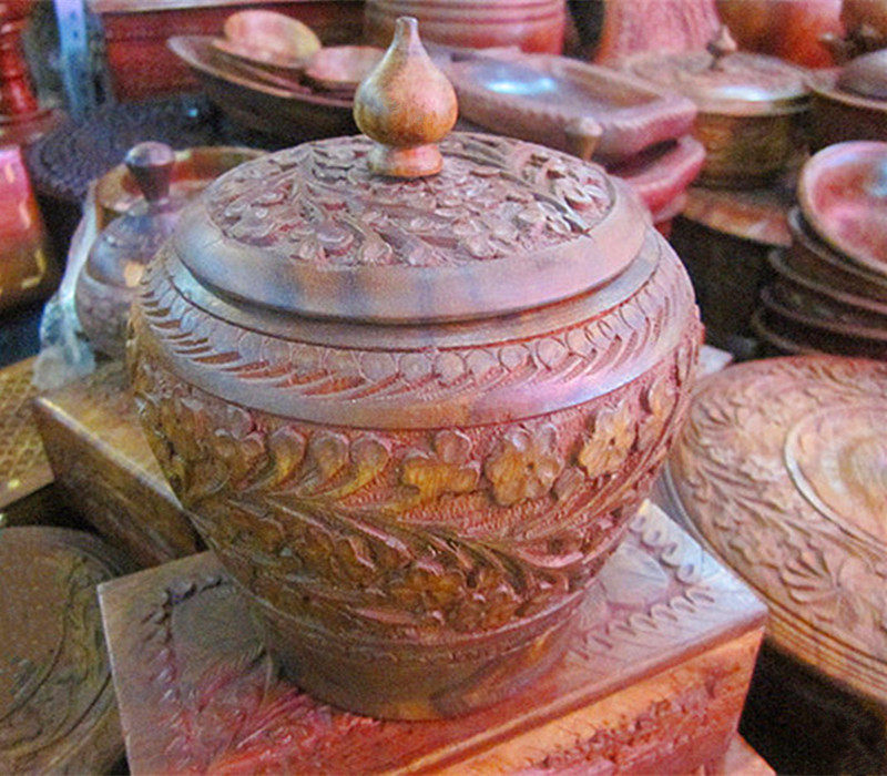 Pakistani Rose Wood Carved Tea Box New Pint Price Candy Box Handicrafts Featured Promotions