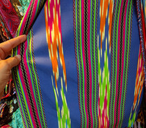 Uzbek fabric Uizibeks characteristic Aydles silk fabric wide one meter 50cm