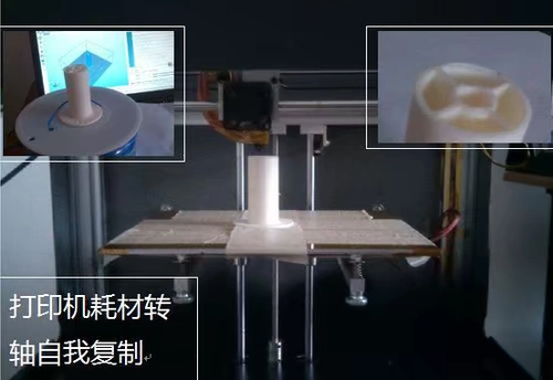 Makerbot 3D -принтер металлический архитектура Трехмерный трехмерный литьевый предохранитель превращается в двойную форсунку