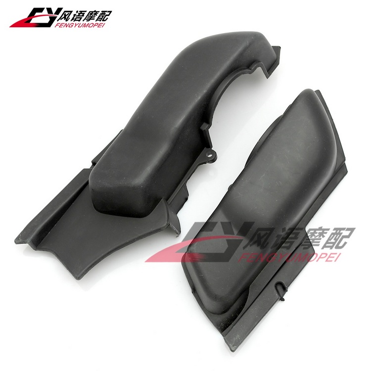 Suitable for Honda CB400 92-98 carburetor side cover air filter cover 1 pair ABS plastic