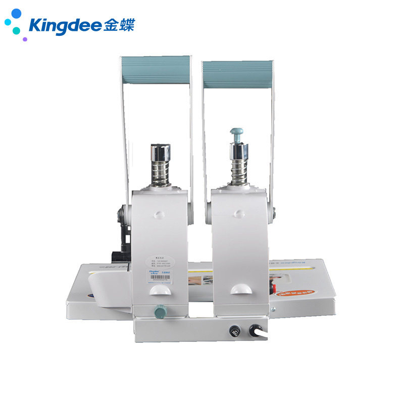 Kingdee Manual Binding Machine MZJ268M Financial Binding Machine Mini-type riveting machine Accounting accessories