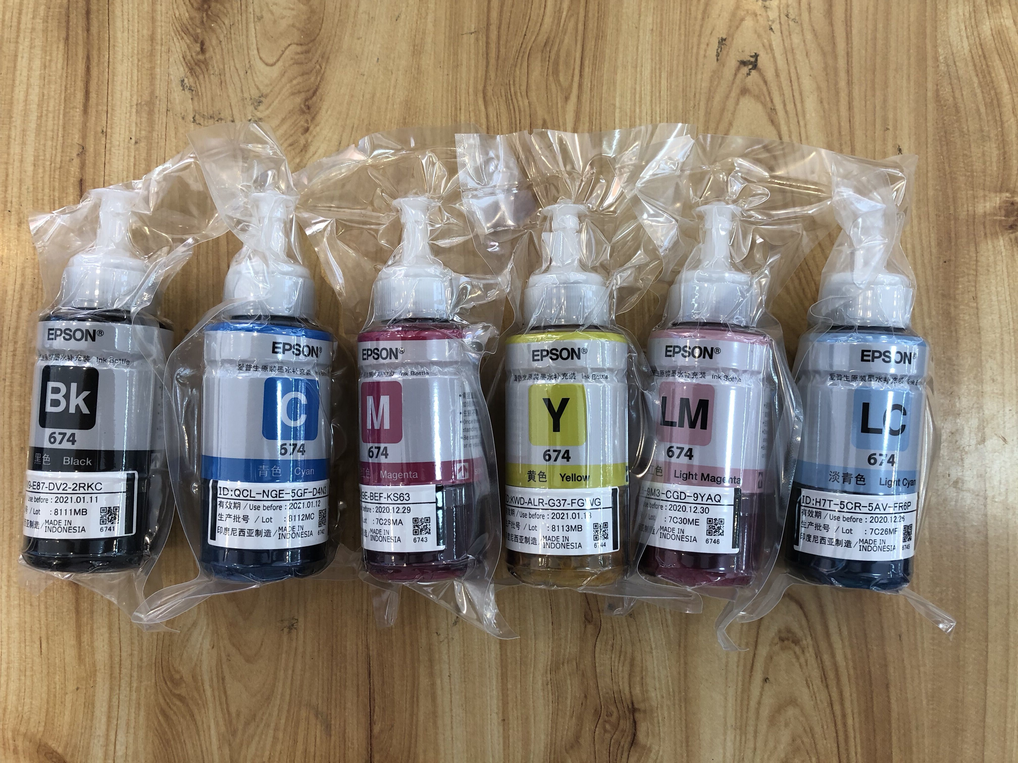 Original epson Epson L1800 850 801 805 T674 disassembly ink