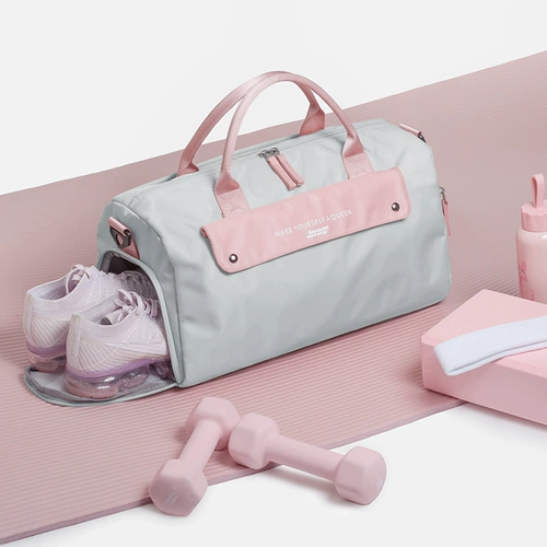 Спортивная спортивная сумка, сумка через плечо, портативная водонепроницаемая небольшая сумка с разделителями для путешествий для плавания для йоги, популярно в интернете, изысканный стиль