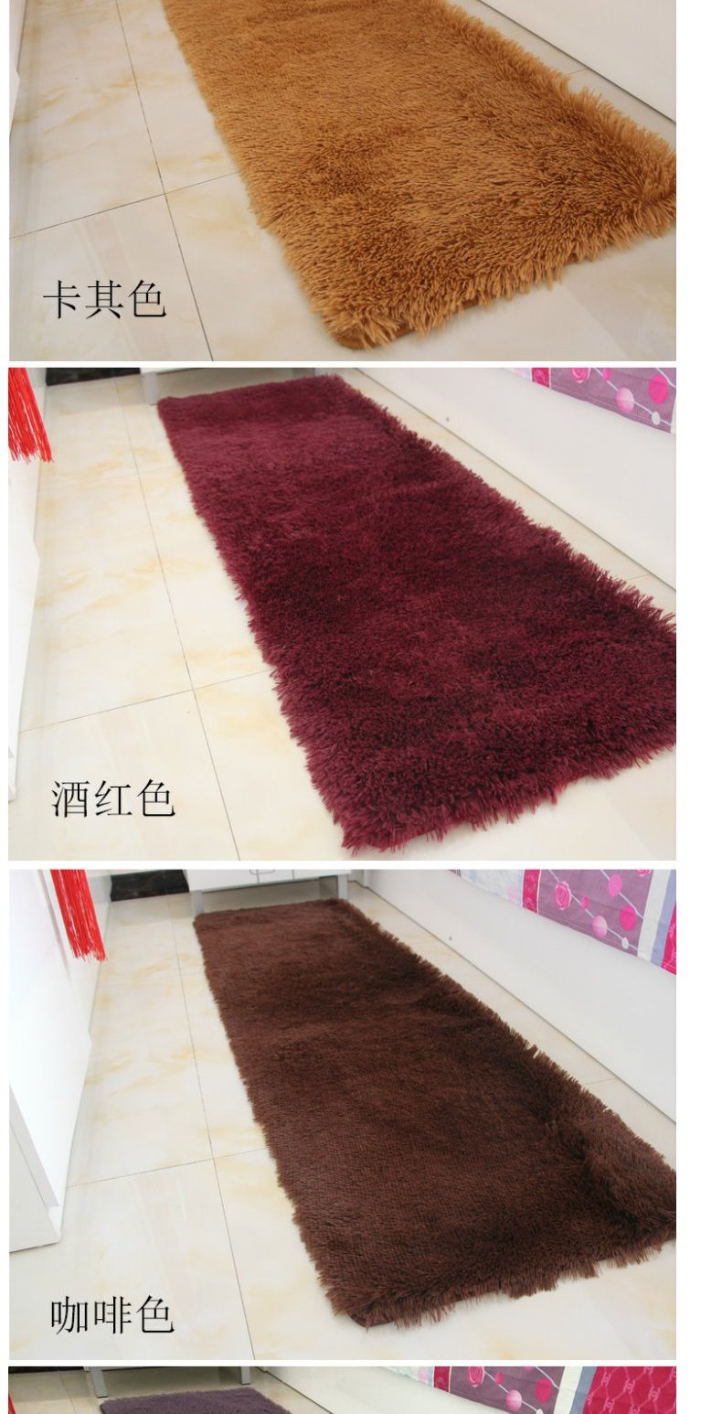 Có thể giặt dày dày lông dài sang trọng phòng ngủ cạnh giường ngủ cửa sổ bay hiên hiên mat mat ban công thảm nhựa