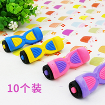 Fun childrens balance car eraser scooter eraser June 1 Childrens Day small gifts prizes Primary school stationery