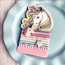 Special clearance foreign trade export unicorn hair ring foreign trade girl cartoon hair accessories 1 card 9